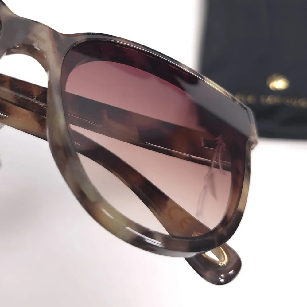LELE SADOUGHI Women's New Sunglasses Retro Cat Eye Tortoise UV400
